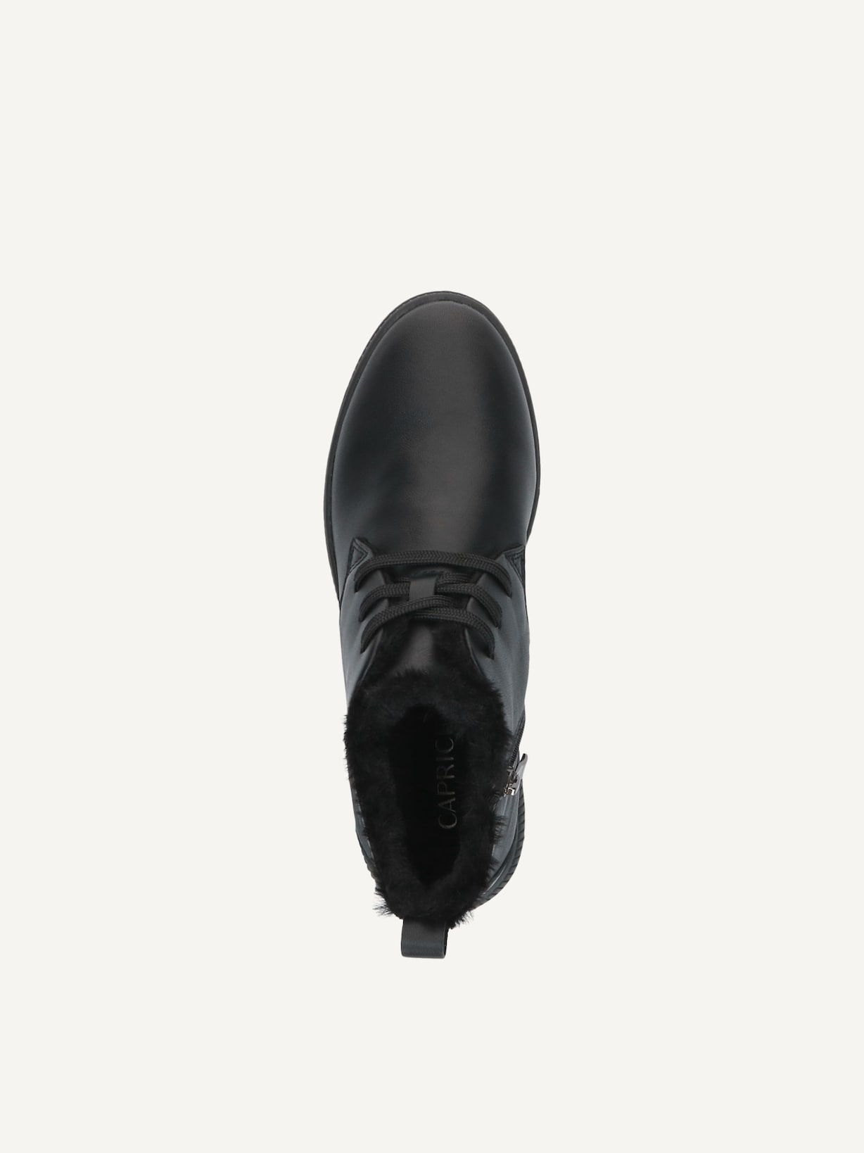 Caprice, Bottine en cuir - noir doublure chaude BLACK NAPPA, image 4 sur 5