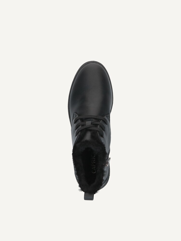 Caprice, Bottine en cuir - noir doublure chaude BLACK NAPPA, image 4 sur 5