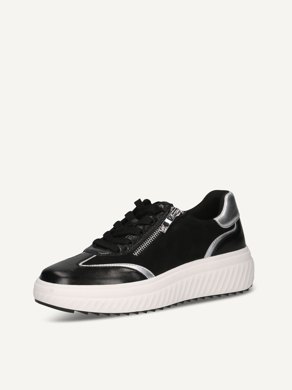 Caprice, Basket en cuir - noir BLACK COMB, image 2 sur 5