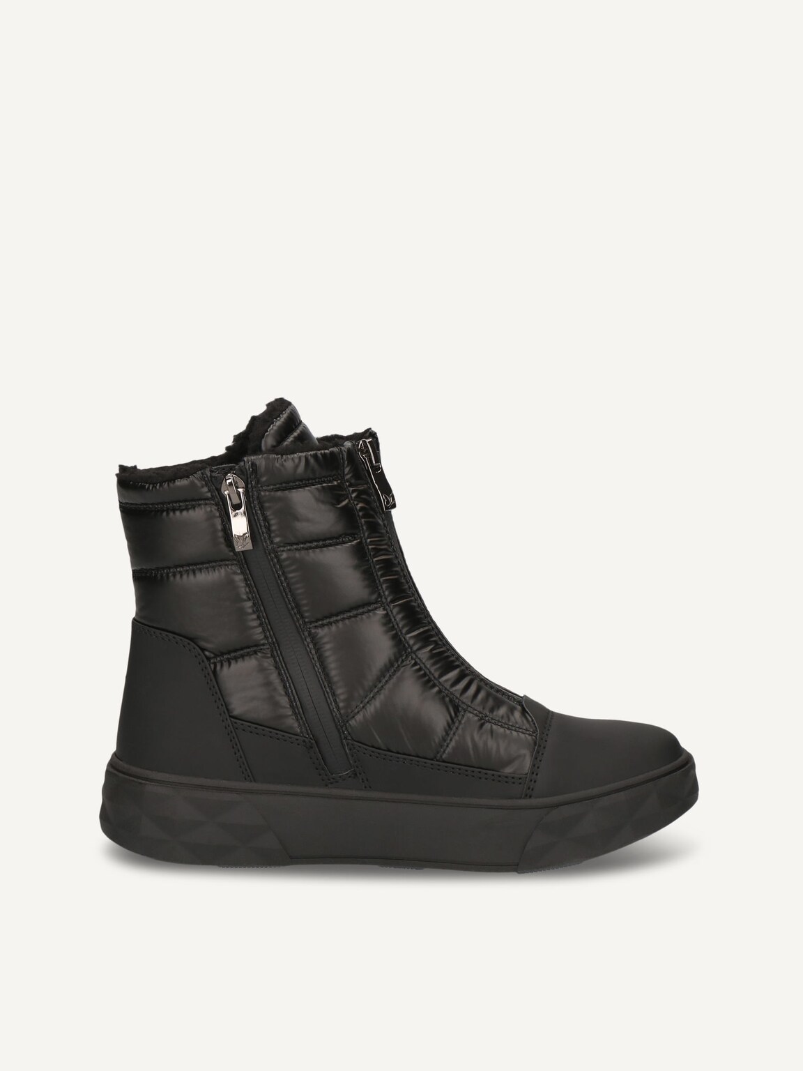 Caprice, Bootie - black warm lining BLACK COMB, image 3 of 5