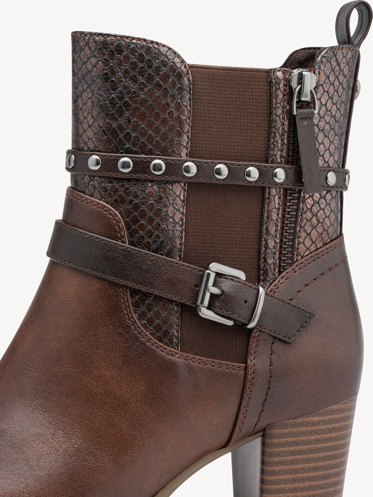 Marco Tozzi, Bootie - brown, CHESTNUT COMB, Image 6 of 7
