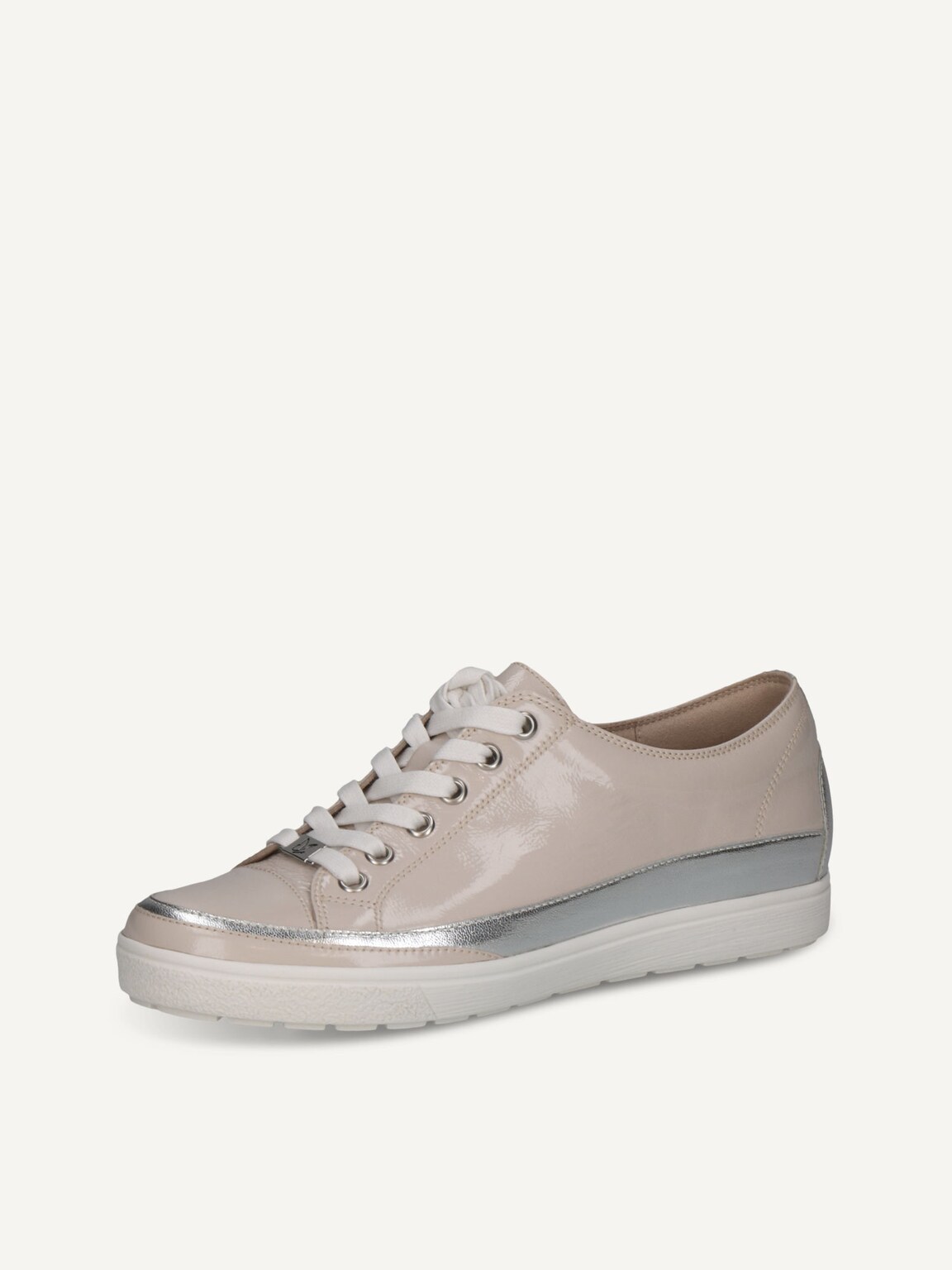 Caprice, Leather Sneaker - white SNOW COMB, image 1 of 5