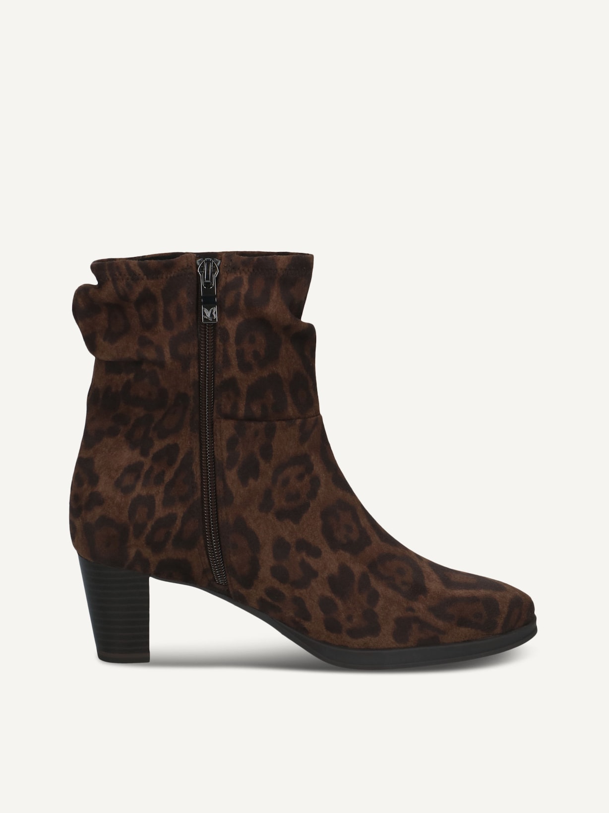 Caprice, Bootie - beige LEO STRETCH, image 4 of 6