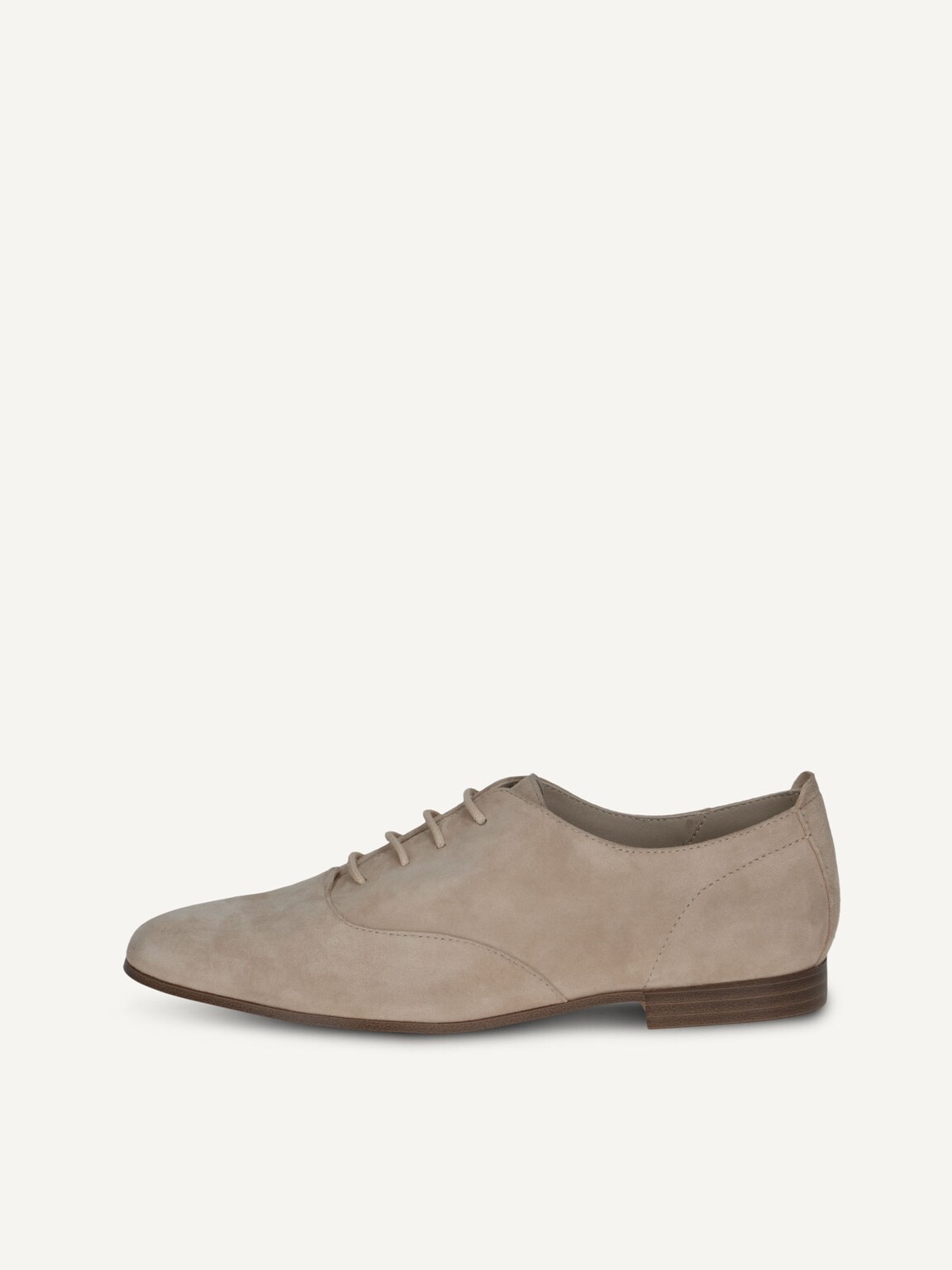 Caprice, Leather Low shoes - beige BEIGE SUEDE, image 2 of 5