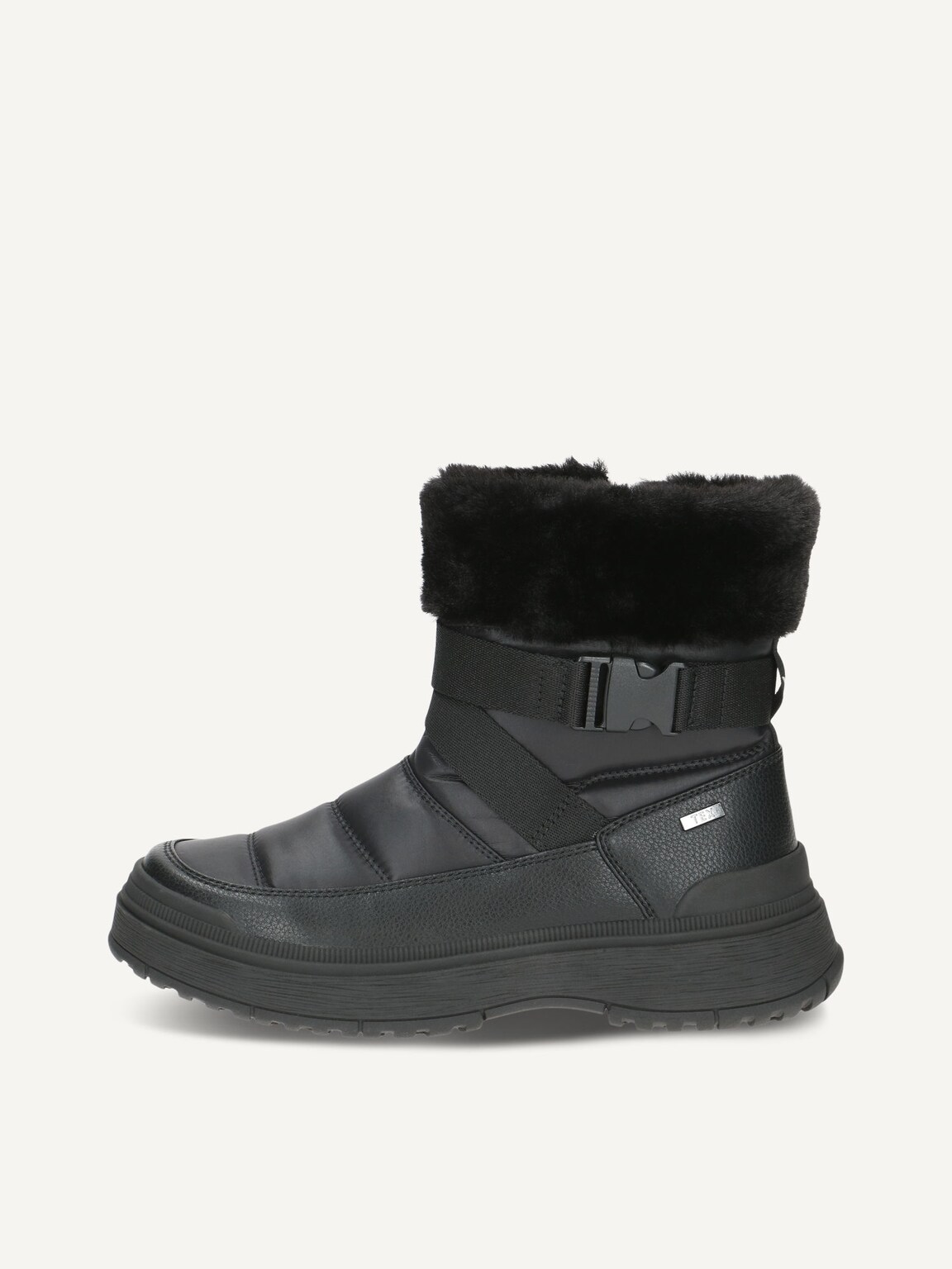 Caprice, Bootie - black warm lining BLACK COMB, image 2 of 5