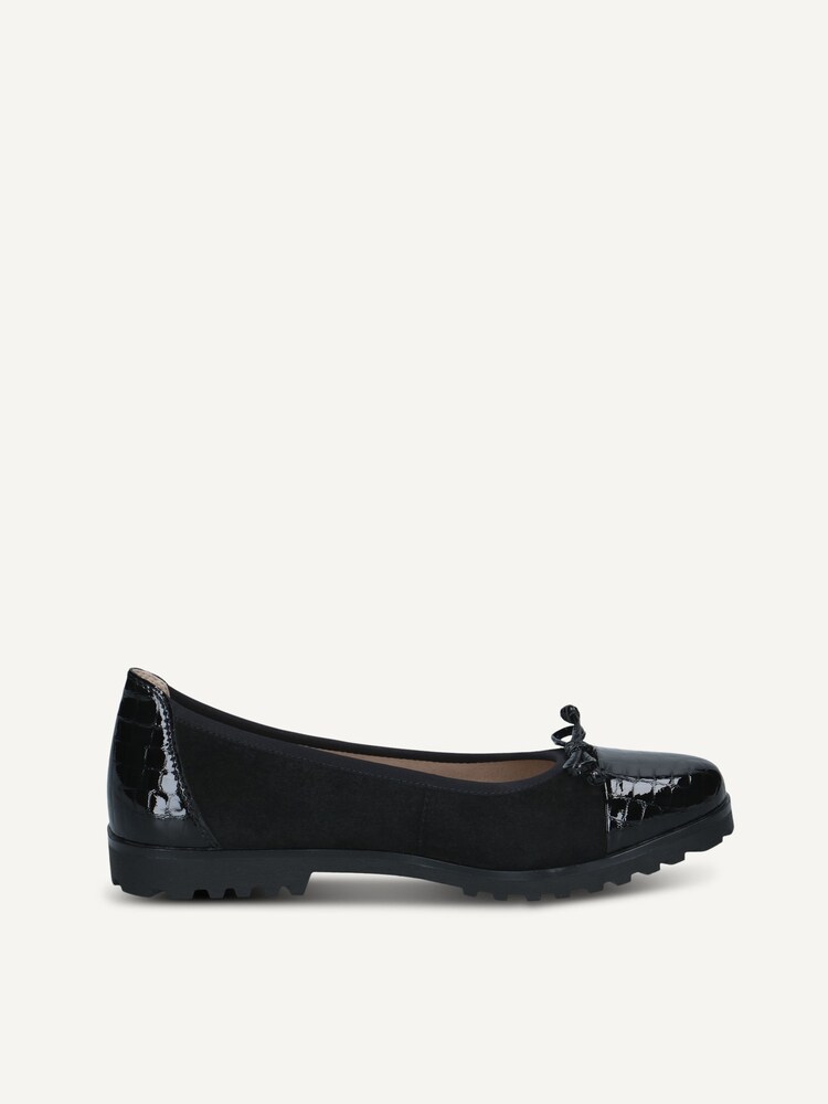 Caprice, Ballerina - nero BLK CROCO COMB, immagine 3 di 5