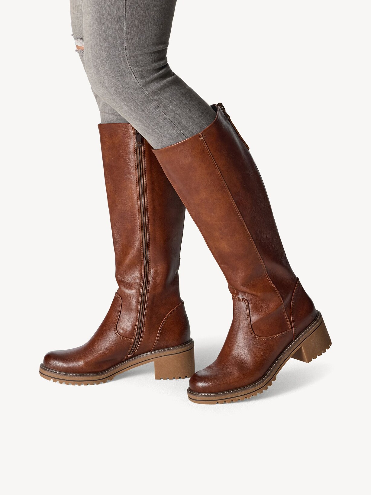 Marco Tozzi, Bottes - marron COGNAC, image 2 sur 7