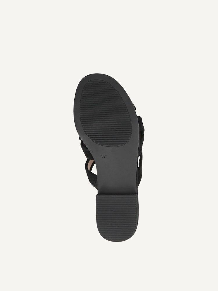 Caprice, Mule en cuir - noir BLACK SUEDE, image 5 sur 5
