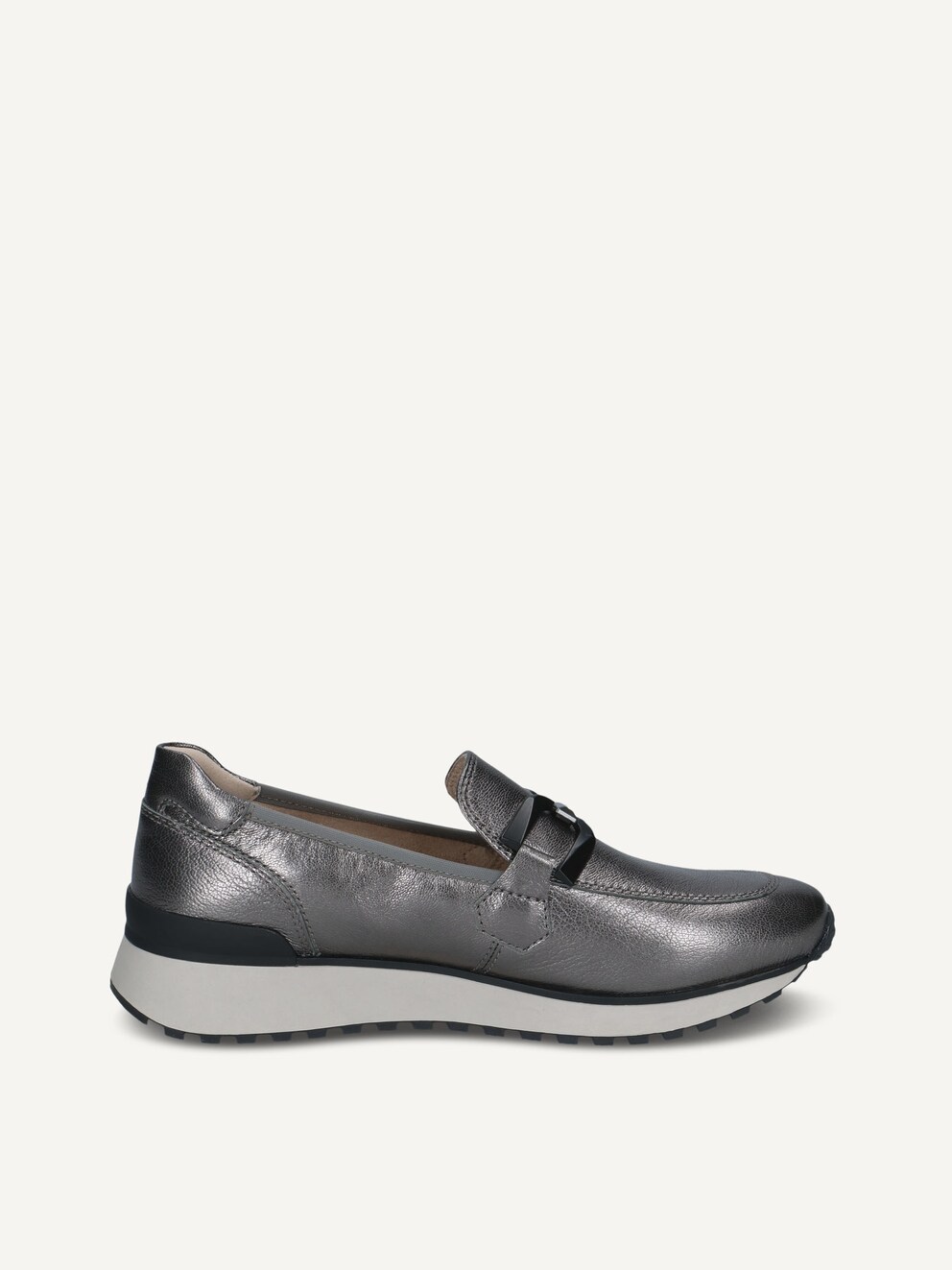 Caprice, Lederslipper - grau DK GREY METAL., Bild 4 von 6