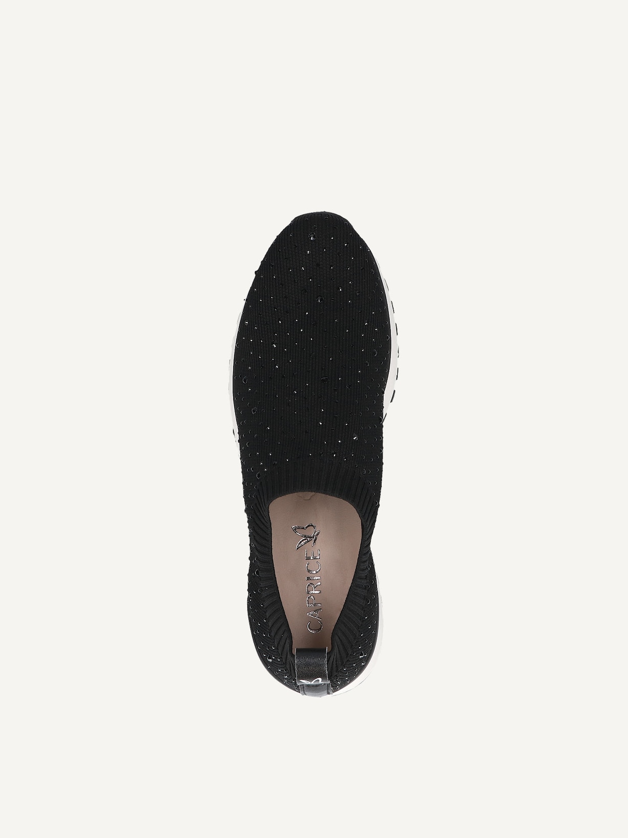 Caprice, Basket - noir BLACK KNIT, image 4 sur 5