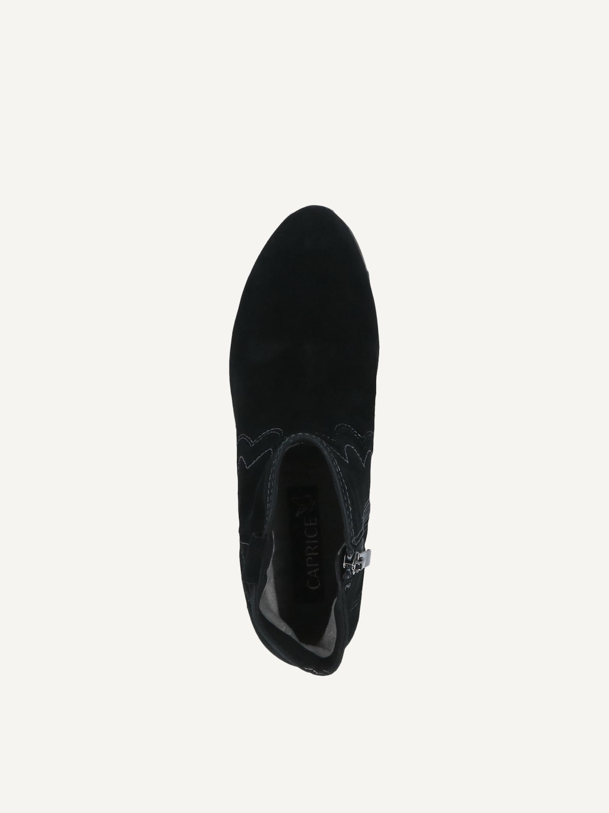 Caprice, Bottine en cuir - noir BLACK SUEDE, image 4 sur 5