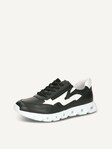 Not selected, Caprice, Leather Sneaker - black BLACK/WHITE