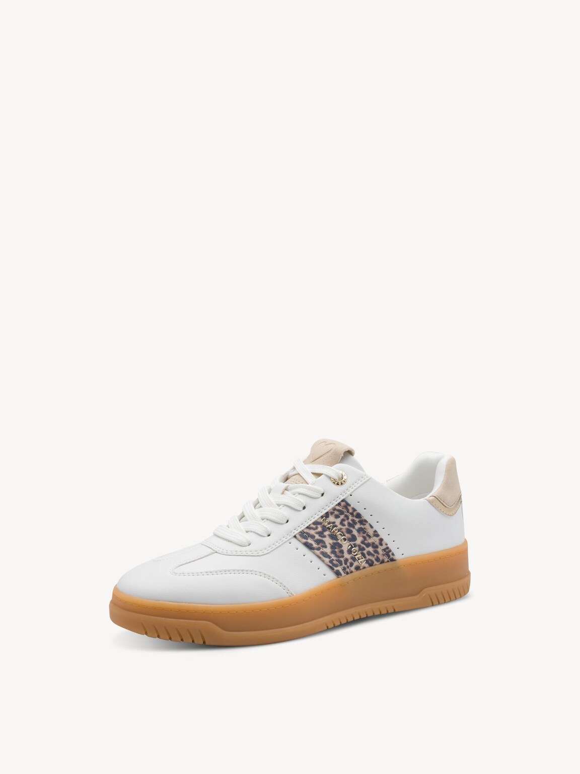 Marco Tozzi, Sneaker - bianco WHITE/LEO, immagine 3 di 7