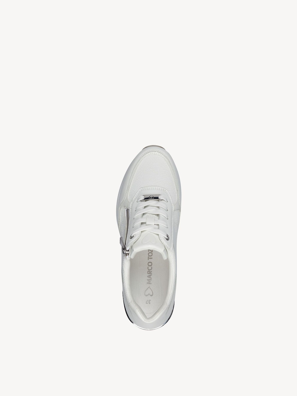 Marco Tozzi, Sneaker - wit WHITE, afbeelding 5 van 6