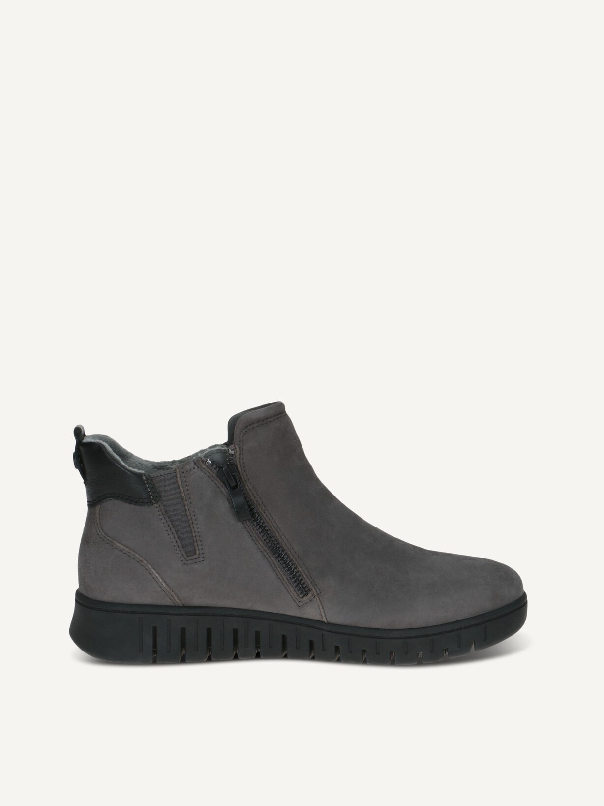 Caprice, Bottine en cuir - gris DK GREY COMB, image 3 sur 5