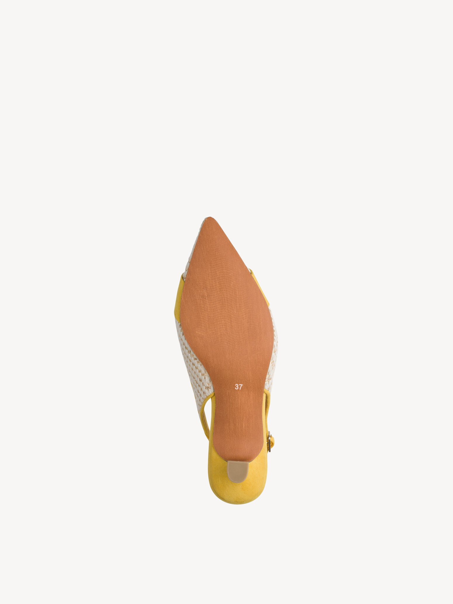 Marco Tozzi, Pumps - gul LEMON COMB, bild 3 av 6