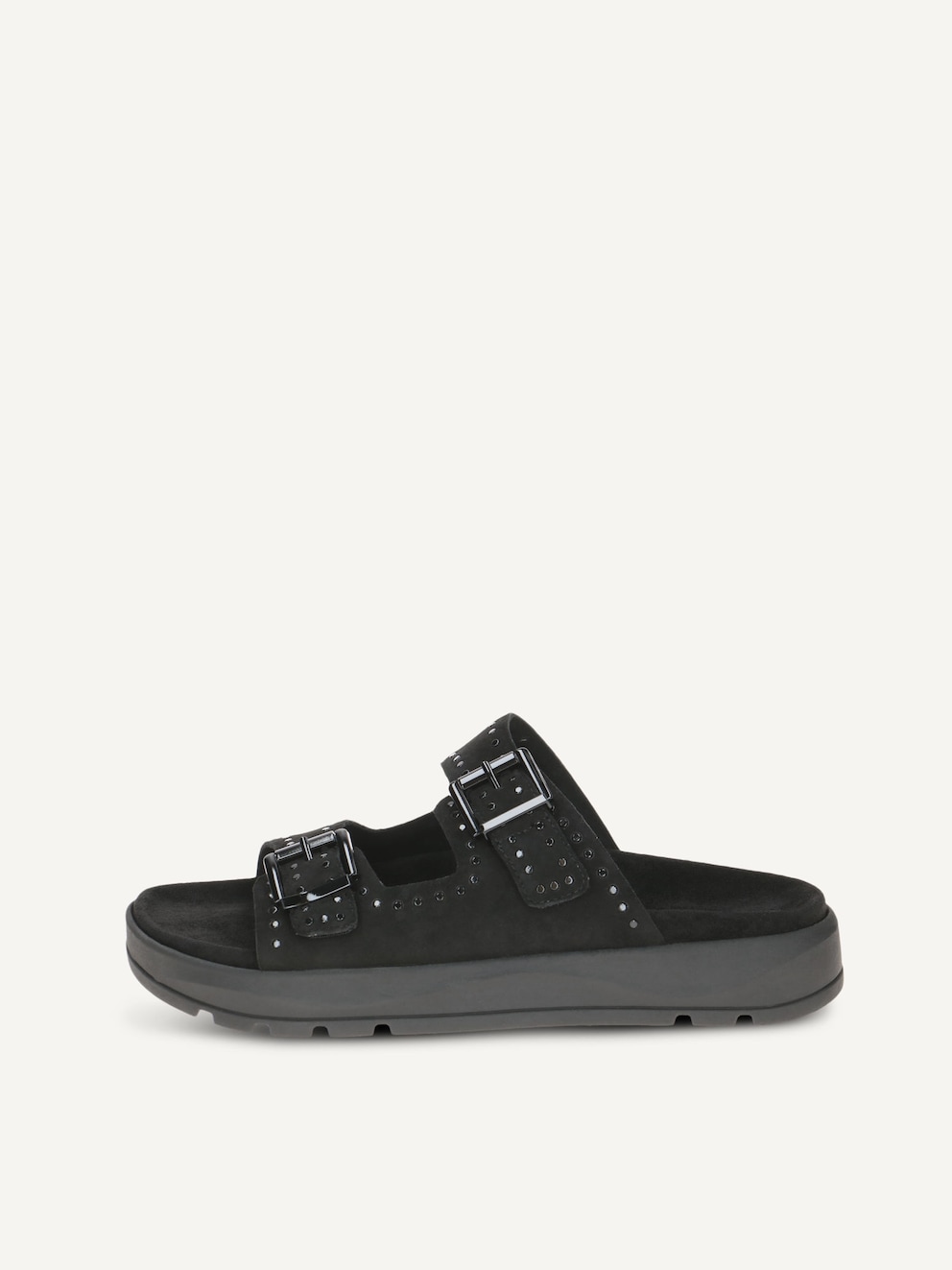 Caprice, Mule en cuir - noir BLACK SUEDE, image 1 sur 5