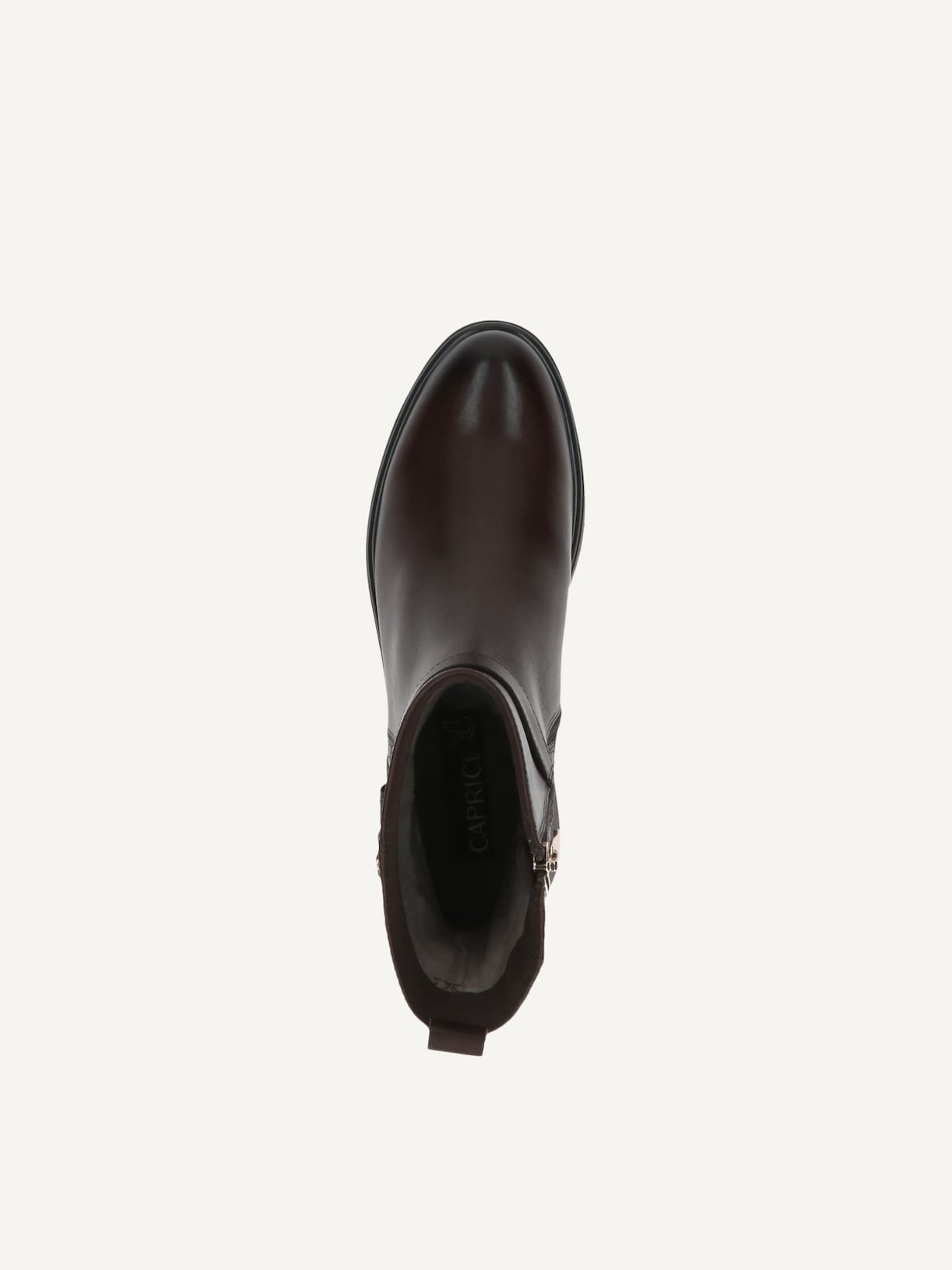 Caprice, Bottine en cuir - marron DK BROWN COMB, image 5 sur 6