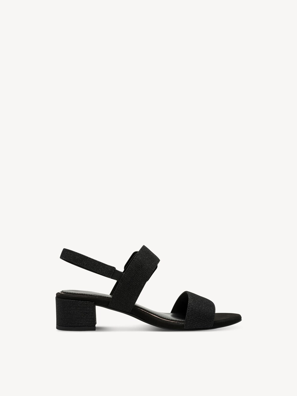 Marco Tozzi, Sandalette - sort BLACK METALLIC, billede 12 af 12