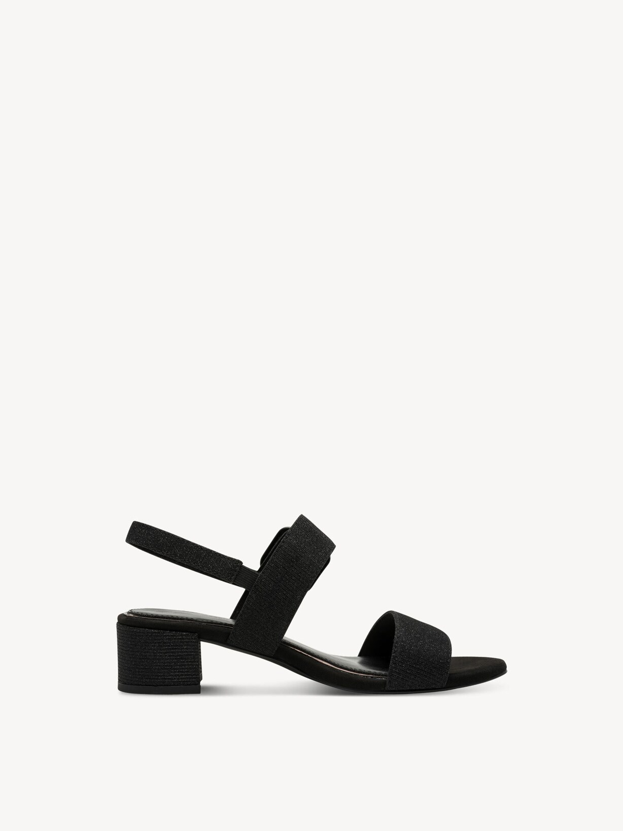 Marco Tozzi, Sandalette - sort BLACK METALLIC, billede 12 af 12
