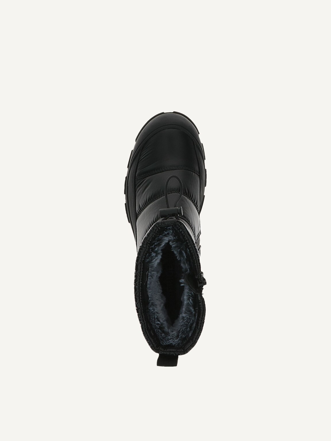Caprice, Bootie - black warm lining BLACK COMB, image 6 of 6