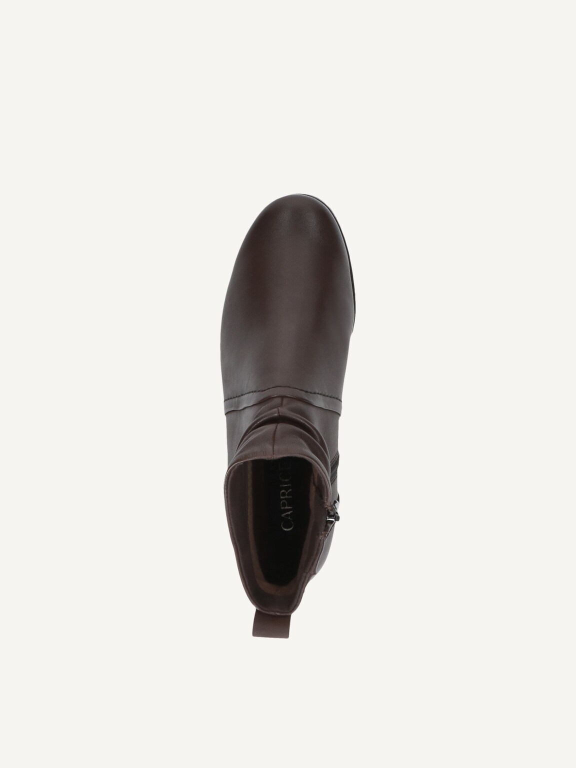 Caprice, Leather Bootie - brown DK BROWN NAPPA, image 5 of 5