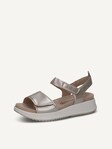 Not selected, Caprice, Leather Sandal - brown TAUPE METALLIC
