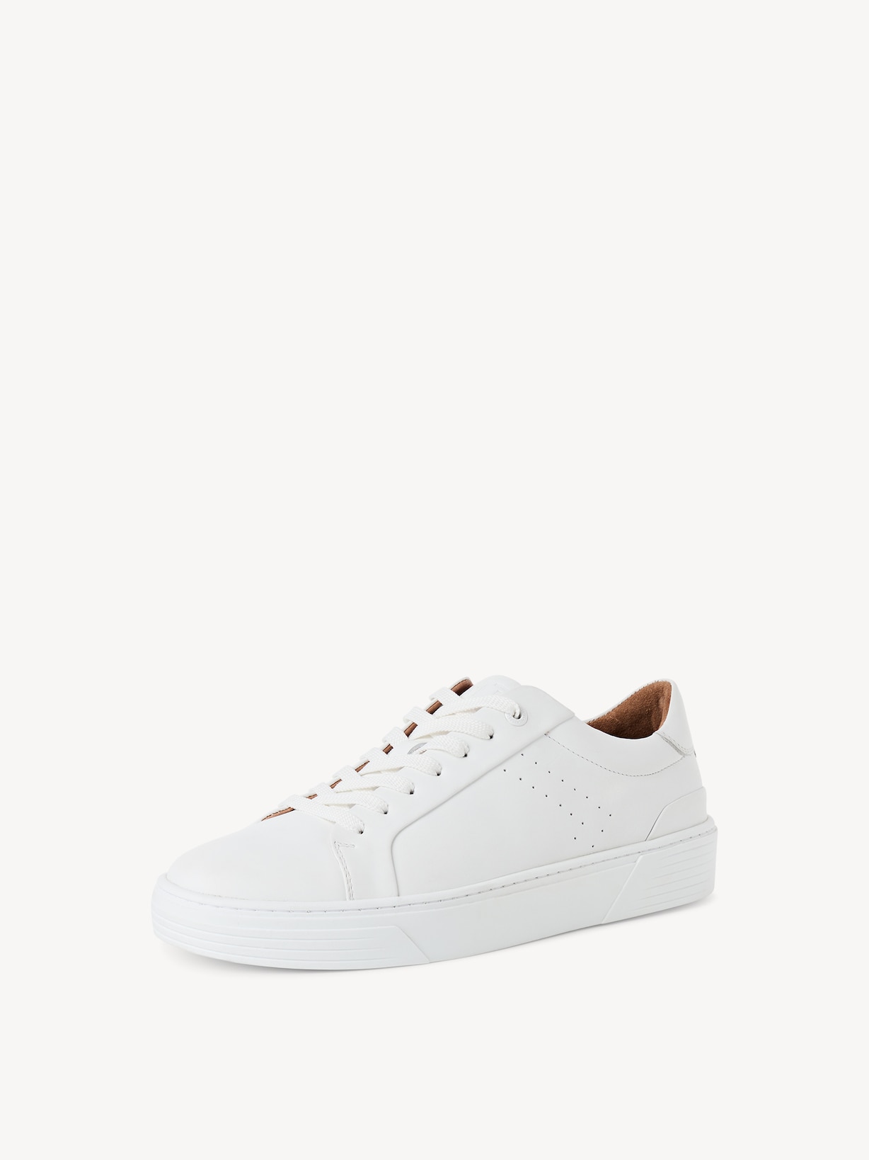 Marco Tozzi, Ledersneaker - weiß WHITE, Bild 1 von 6