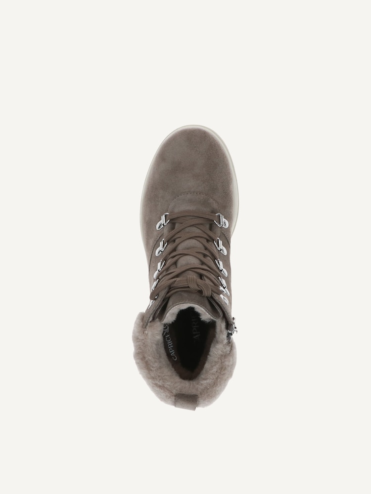 Caprice, Bottine - beige doublure chaude DK TAUPE SUEDE, image 4 sur 5