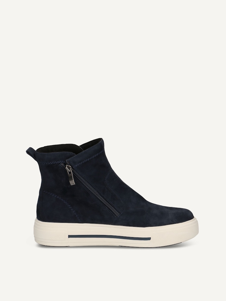 Caprice, Bottine en cuir - bleu OCEAN SUEDE, image 3 sur 5