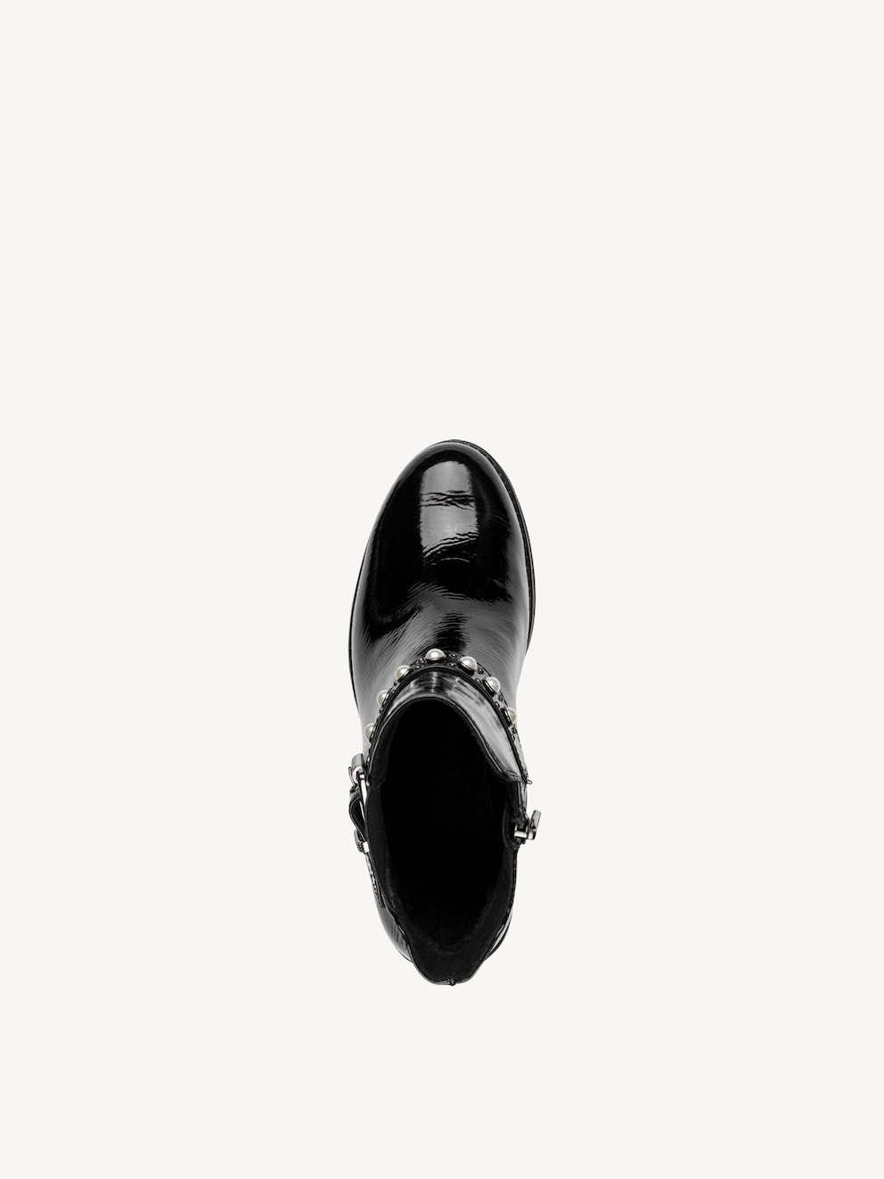 Marco Tozzi, Kotníčková obuv - černá BLACK PATENT, obrázek 6 z 7