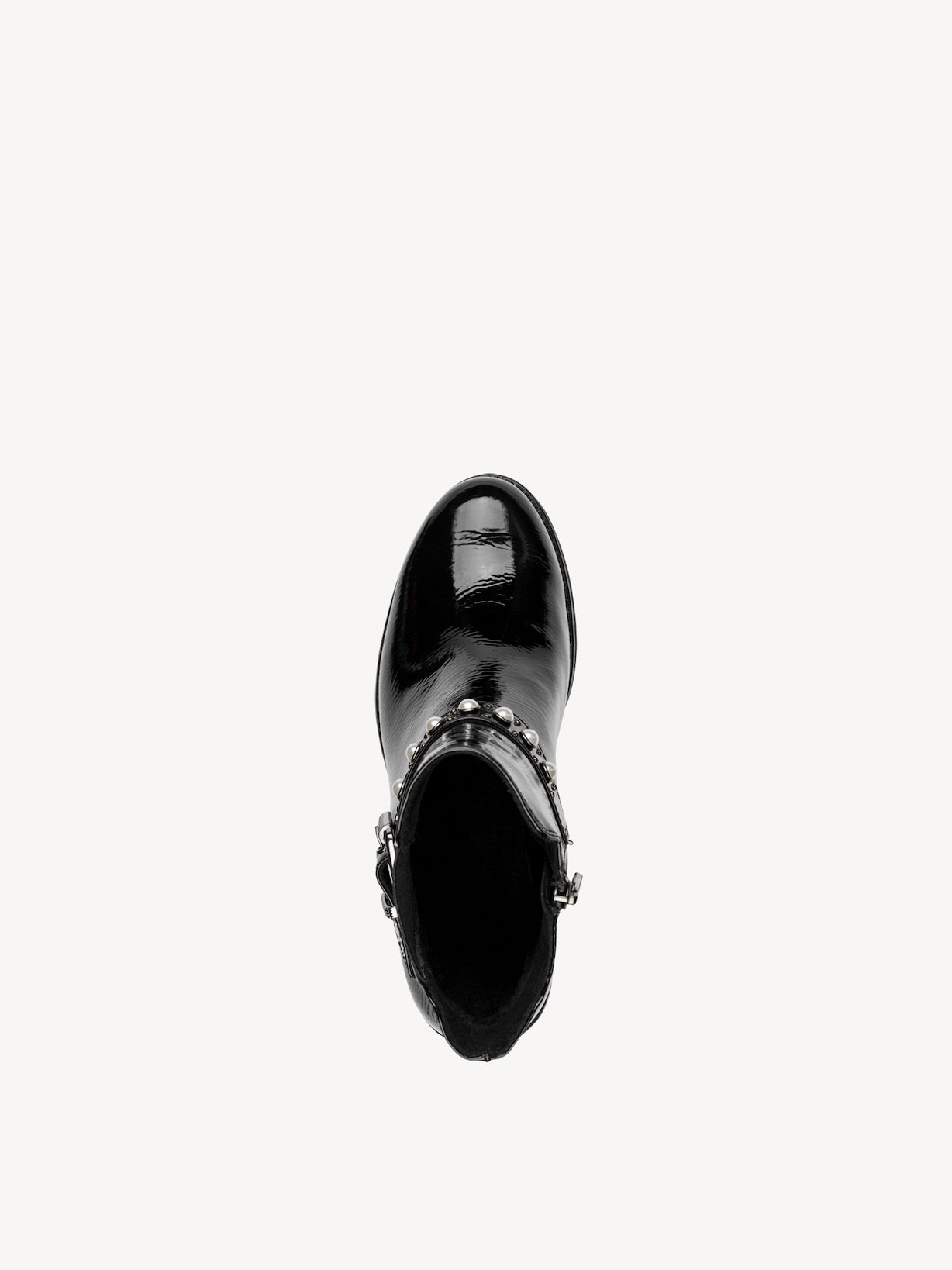 Marco Tozzi, Kotníčková obuv - černá BLACK PATENT, obrázek 6 z 7