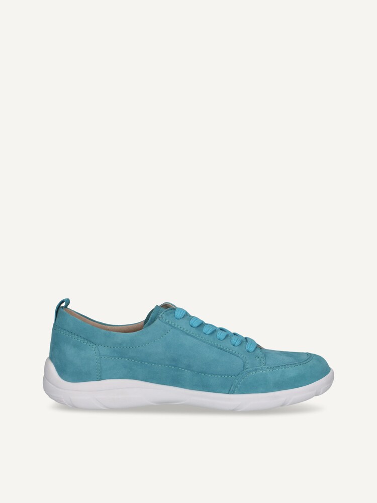 Caprice, Basket en cuir - bleu BLUE SUEDE, image 4 sur 6