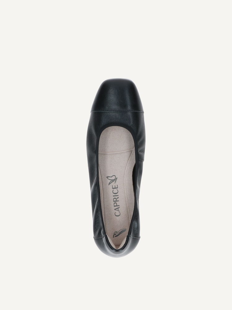 Caprice, Leather Ballerina - black BLACK NAPPA, image 6 of 6