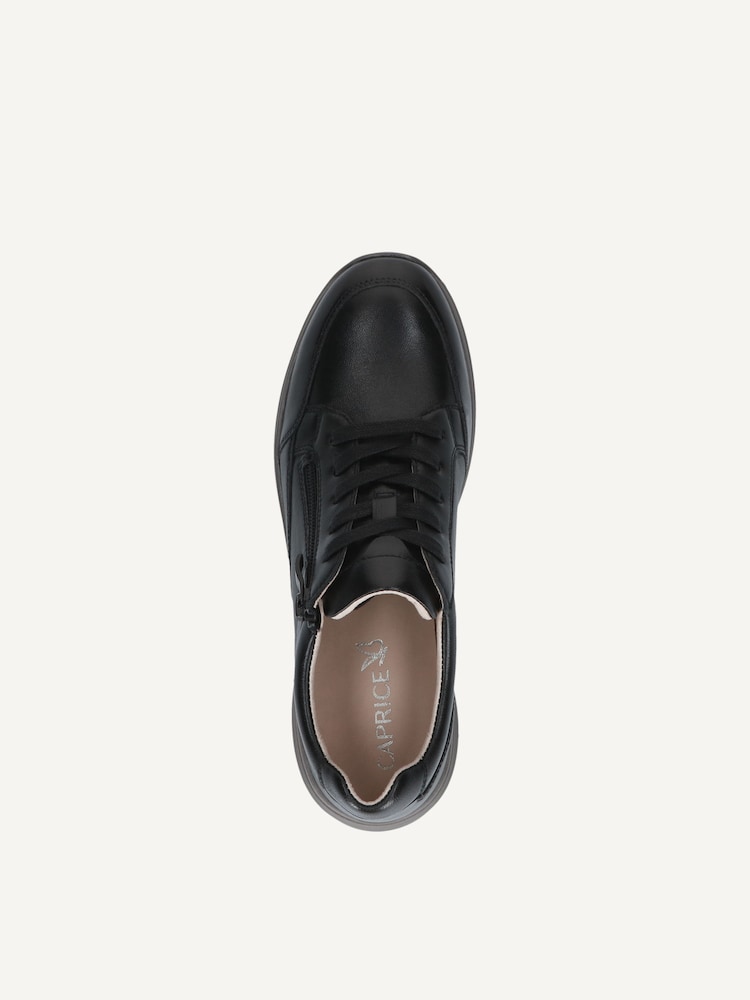 Caprice, Basket en cuir - noir BLACK NAPPA, image 4 sur 5