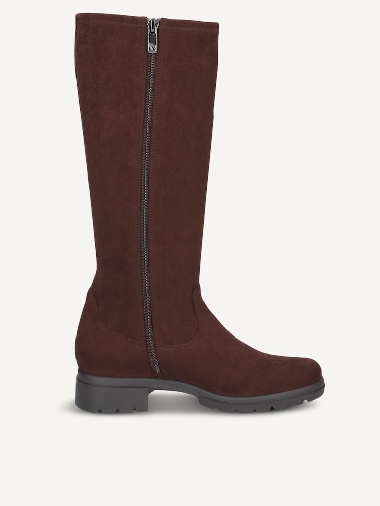 Caprice, Bottes - marron DK BRN STRETCH, image 3 sur 5