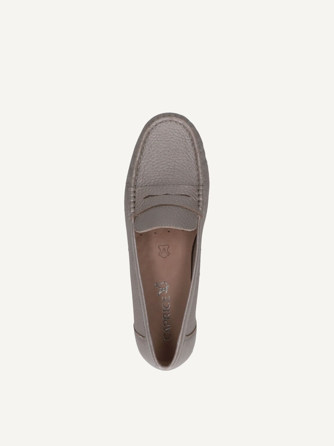 Caprice, Leather Moccasin - grey STONE PER.DEER, image 5 of 5