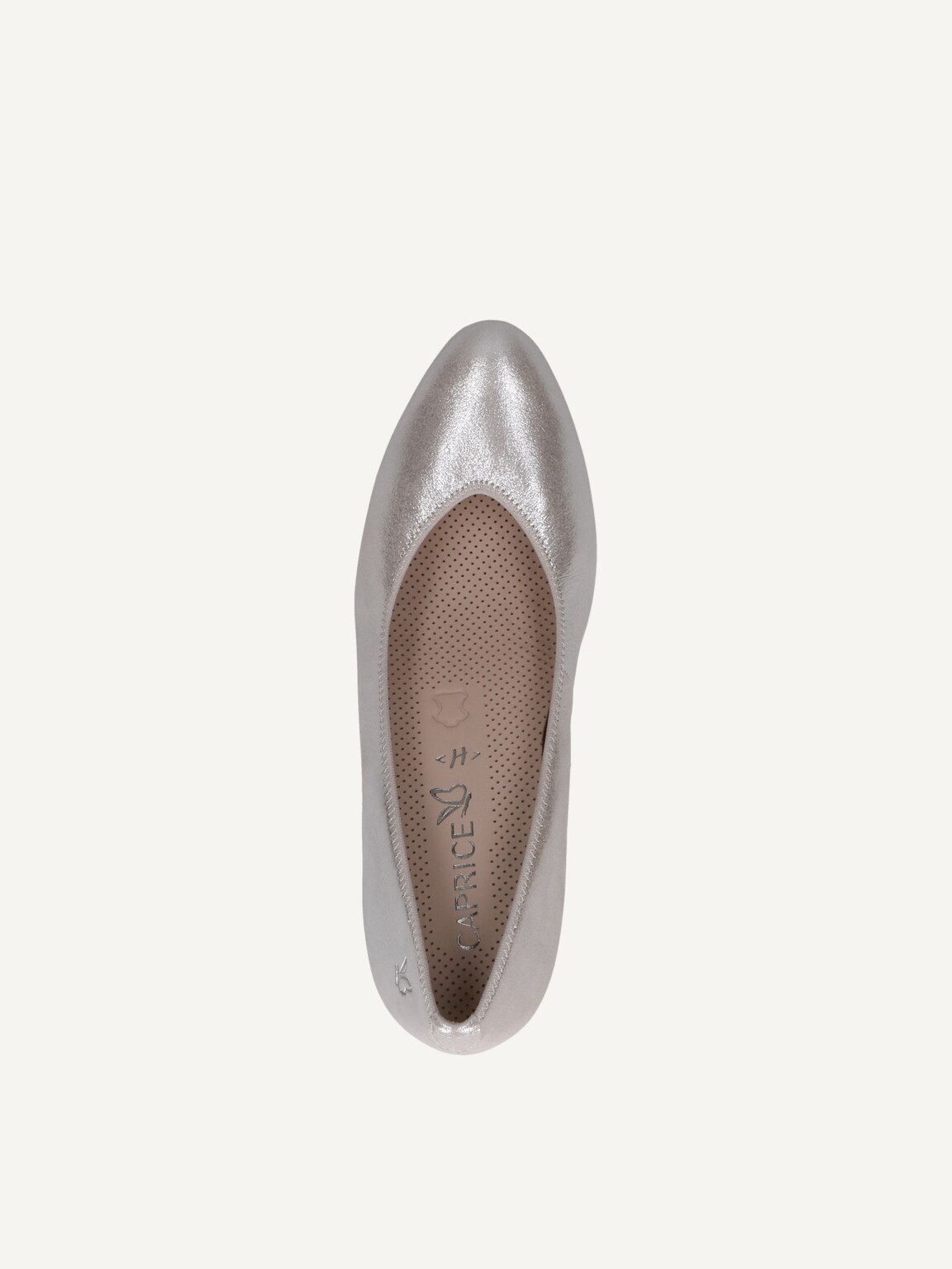 Caprice, Leather Pumps - brown TAUPE METALLIC, image 5 of 5