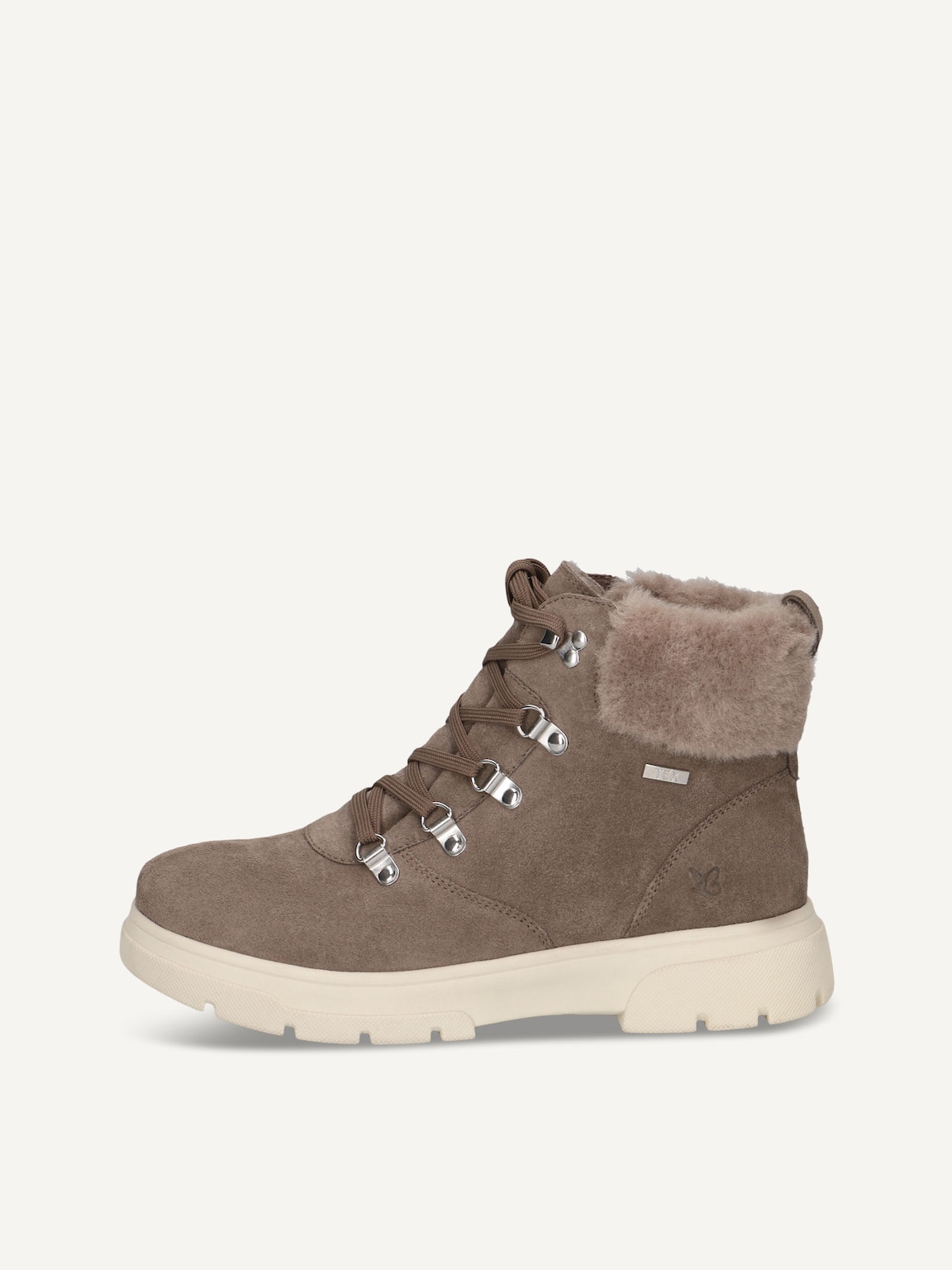 Caprice, Bootie - beige warm lining DK TAUPE SUEDE, image 2 of 5