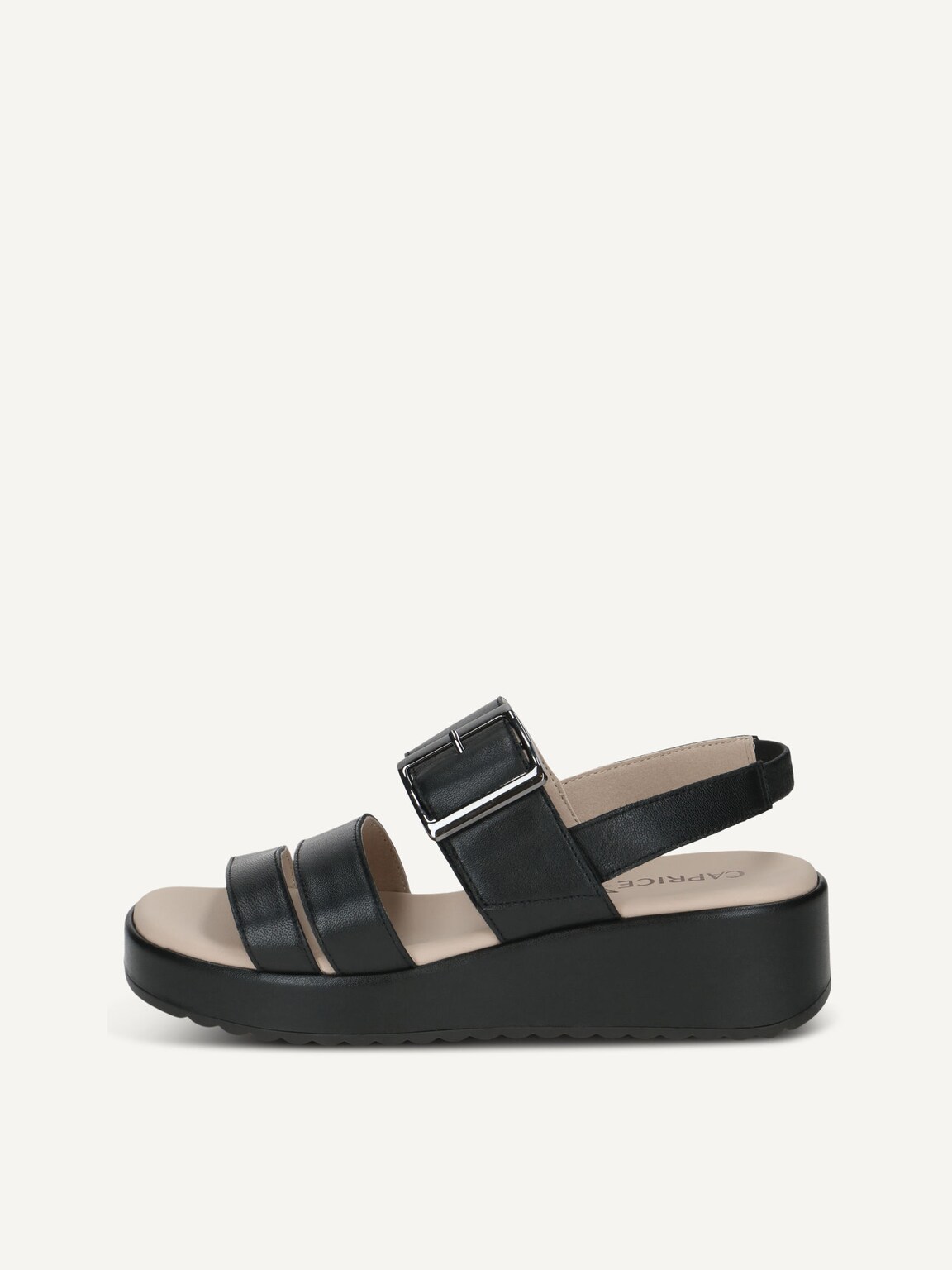 Caprice, Leather Sandal - black BLACK NAPPA, image 2 of 5