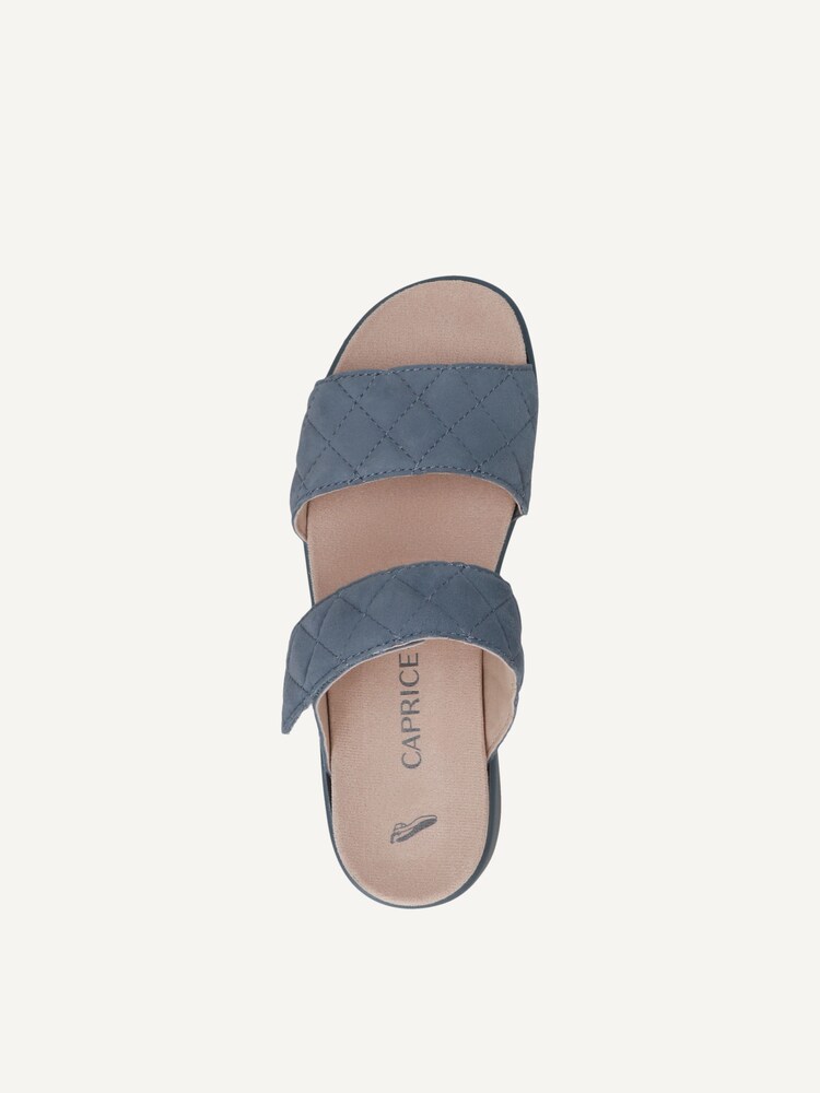 Caprice, Mule en cuir - bleu LT.BLUE SUEDE, image 5 sur 6