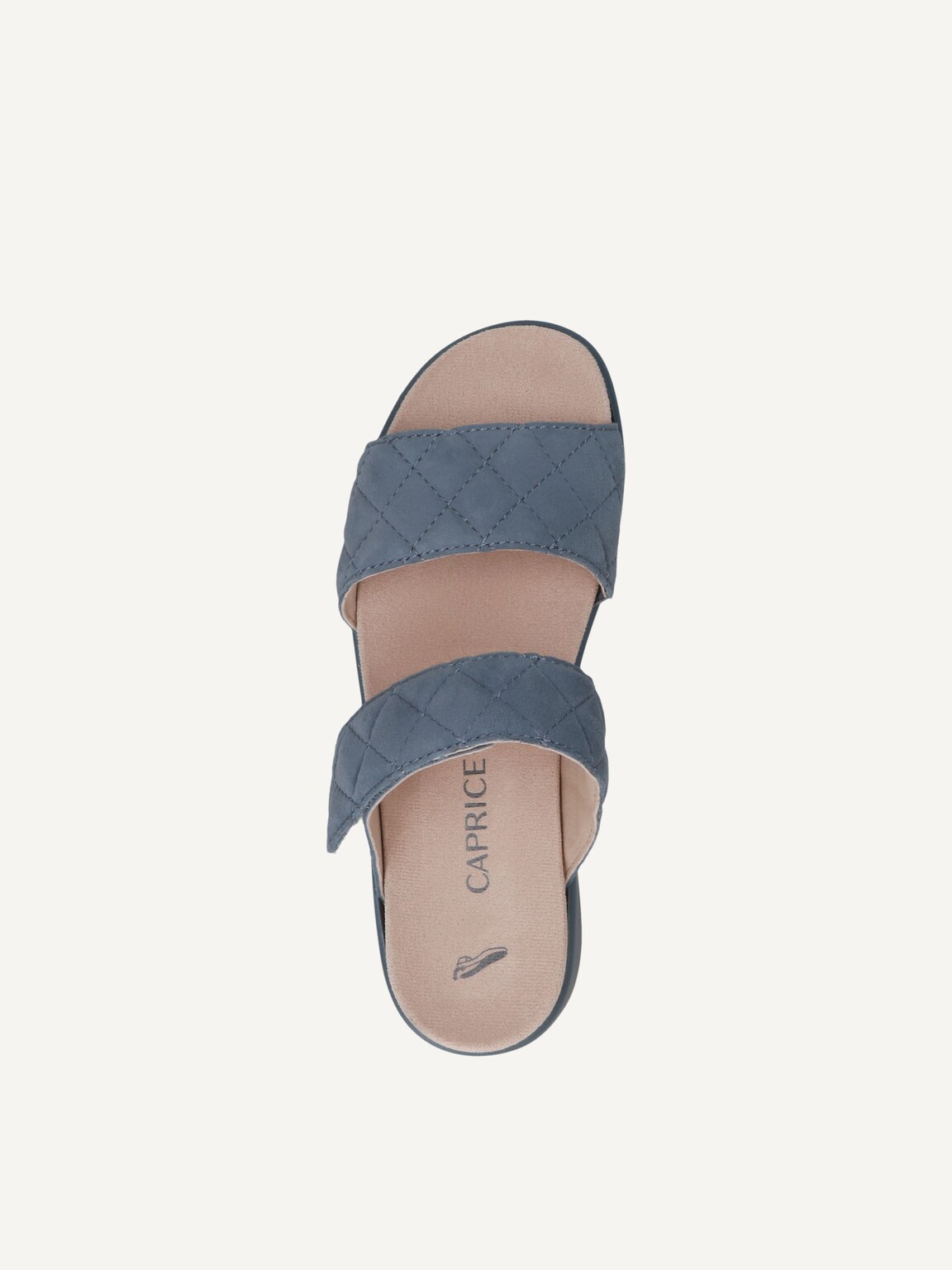 Caprice, Leather Mule - blue LT.BLUE SUEDE, image 6 of 6