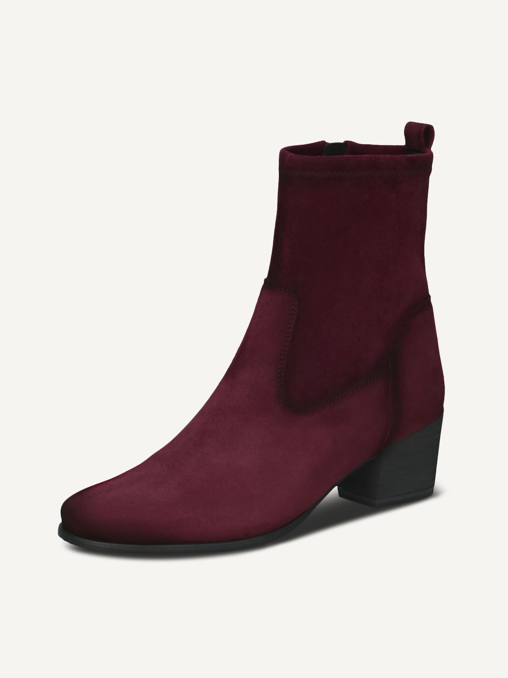 Caprice, Bootie - red BORDEAUX COMB, image 3 of 6