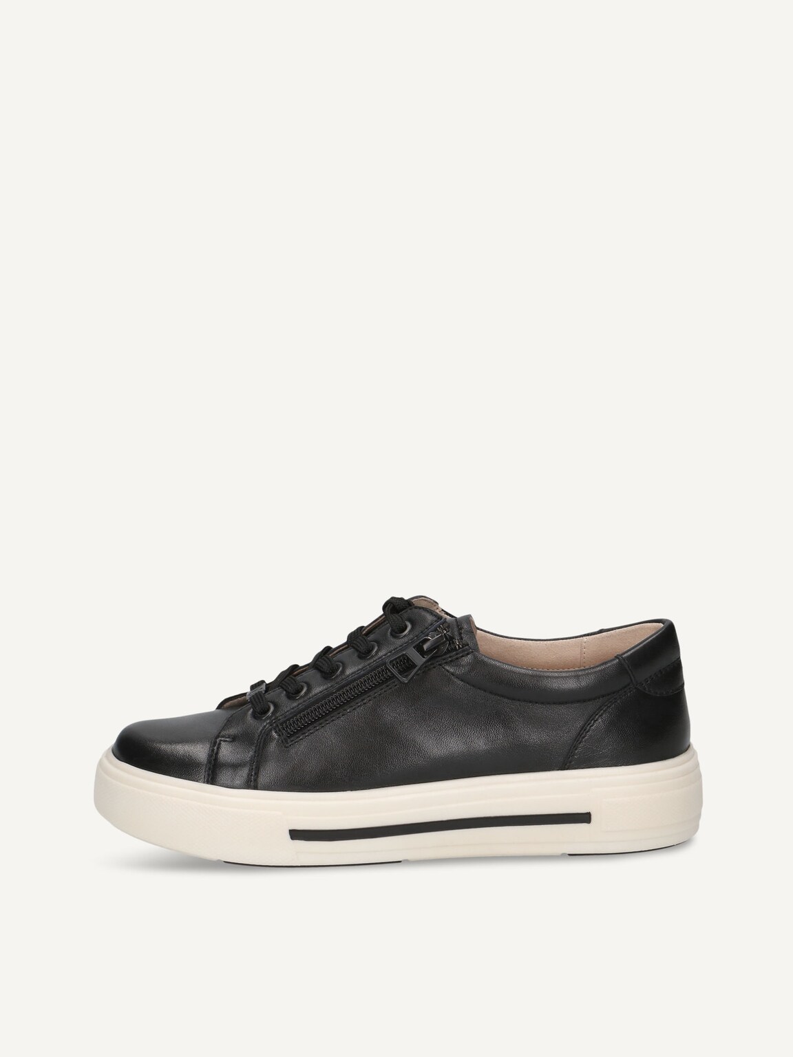 Caprice, Leather Sneaker - black BLACK NAPPA, image 2 of 5