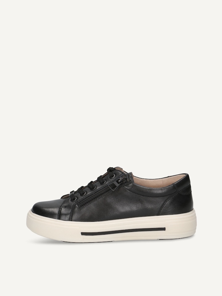 Caprice, Basket en cuir - noir BLACK NAPPA