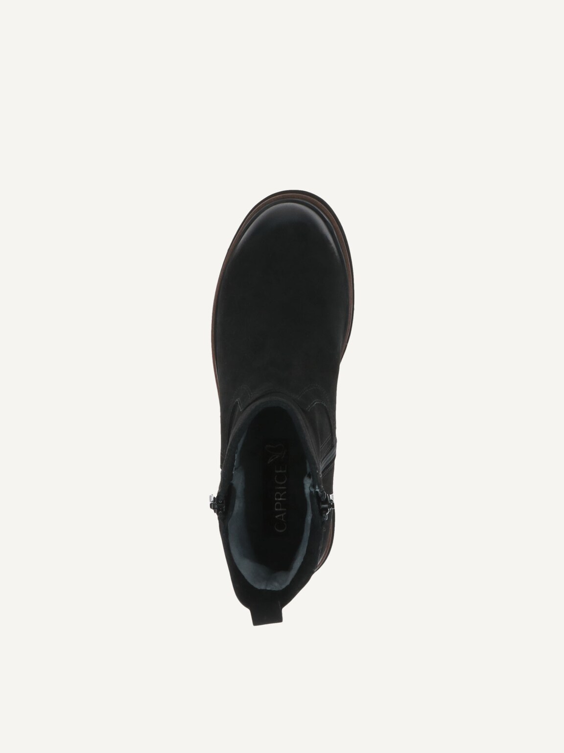 Caprice, Leather Bootie - black BLACK NUBUC, image 5 of 5