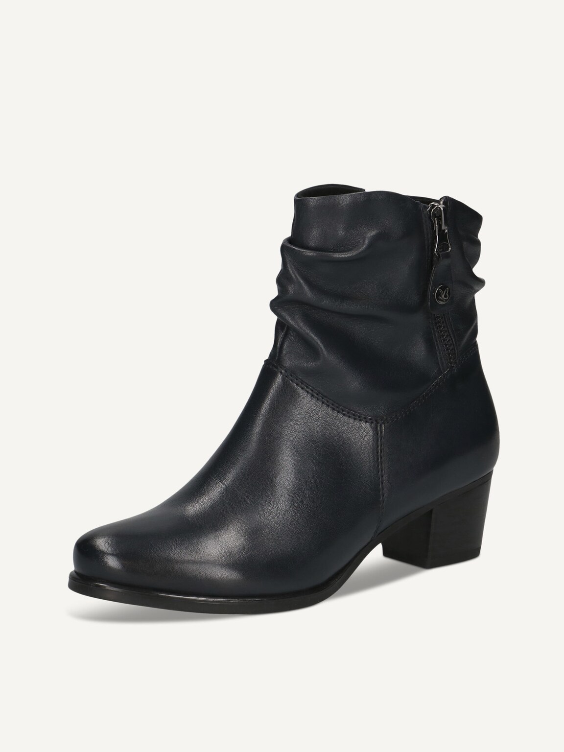 Caprice, Leather Bootie - blue OCEAN NAPPA, image 1 of 5