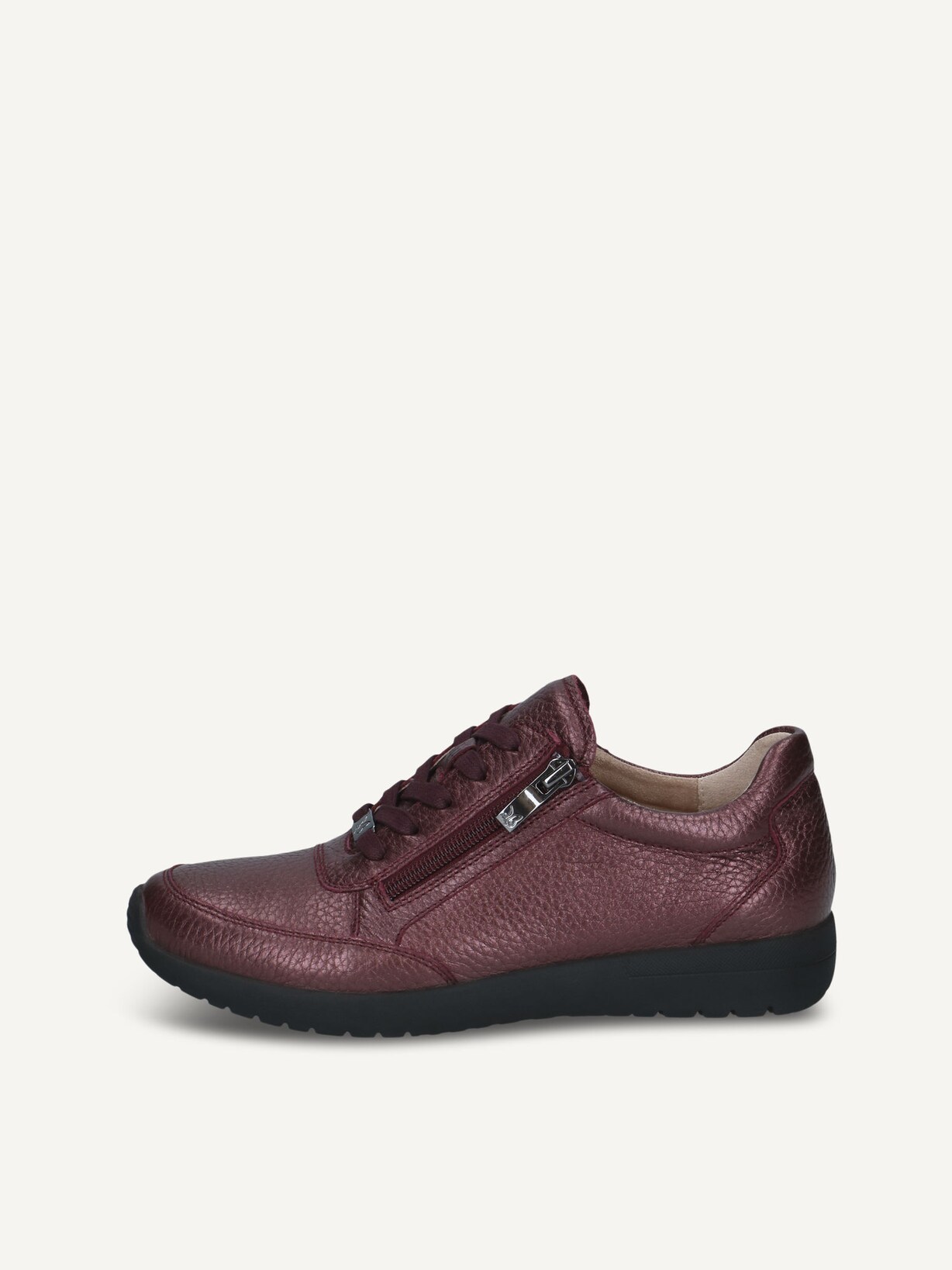 Caprice, Lederhalbschuh - rot BORD PERL.DEER, Bild 1 von 5