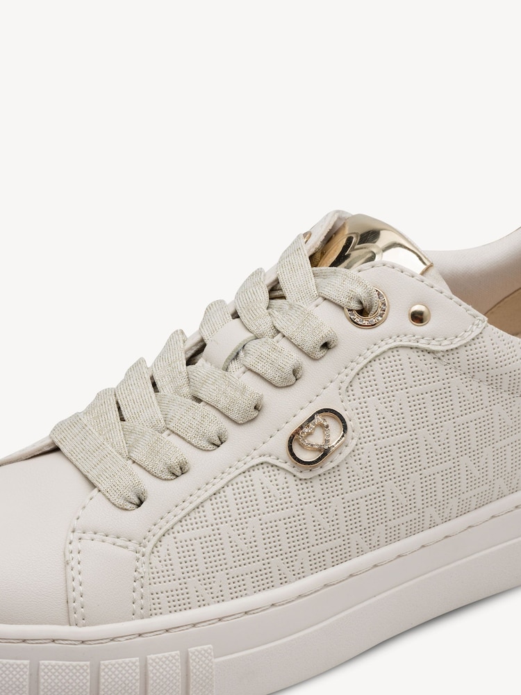 Marco Tozzi, Sneaker - beige CREAM COMB, immagine 6 di 7