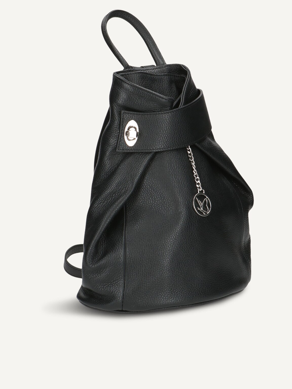 Caprice, Leather Backpack - black BLACK NAPPA, image 1 of 4